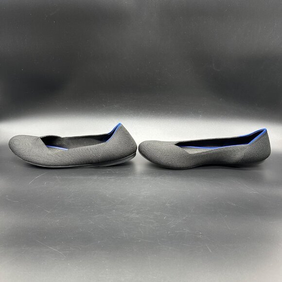 Rothys Ballet Flats Shoes Womens Size 11 Black Round Slip On Business Casual - Picture 6 of 13